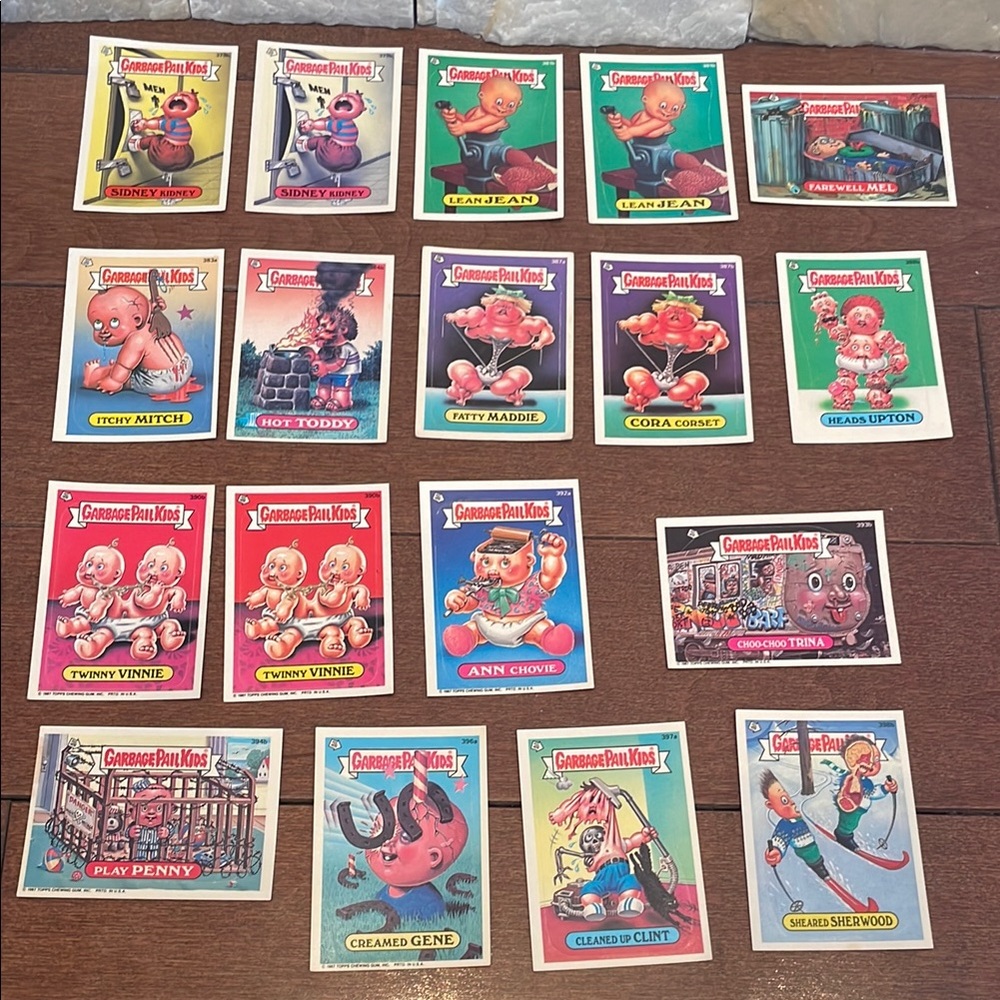 Garbage Pail Kids Trading Cards Collection